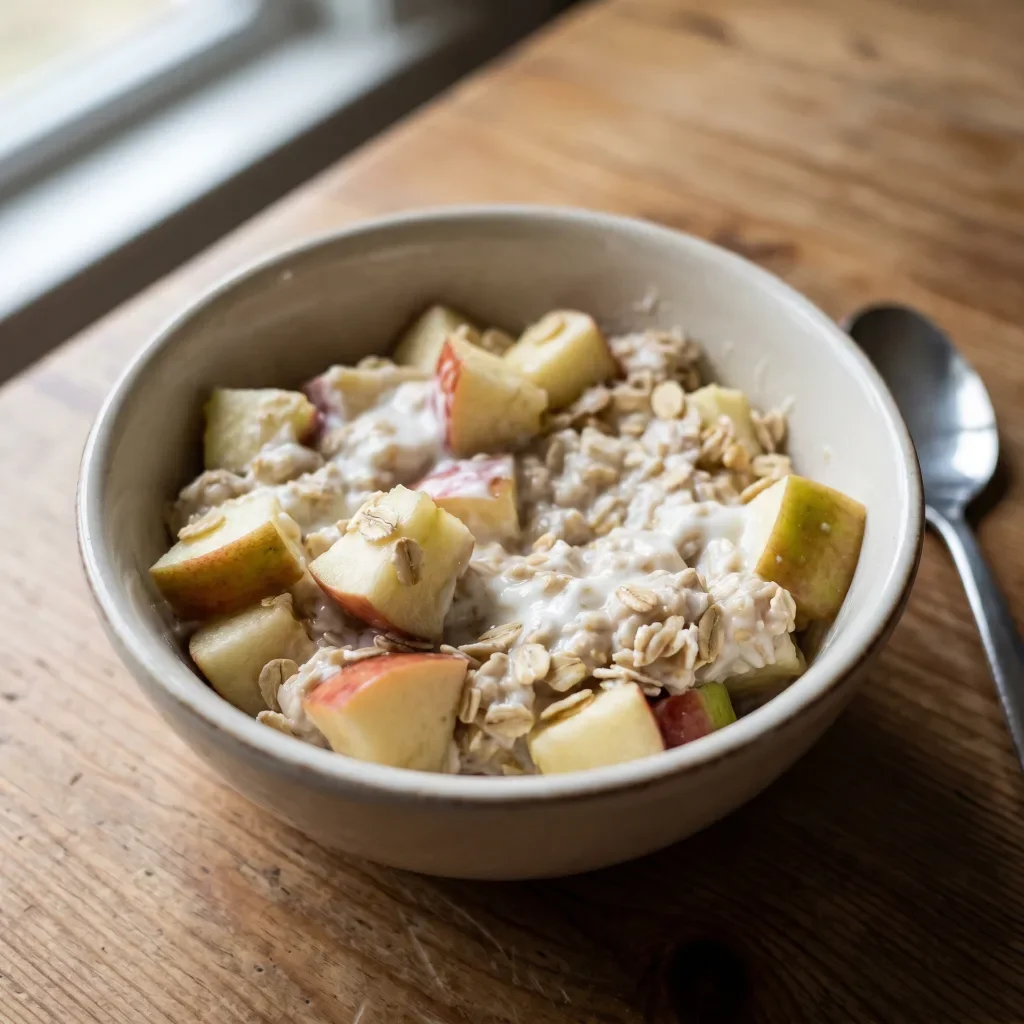 Yogurt Apple Oat Bowl
