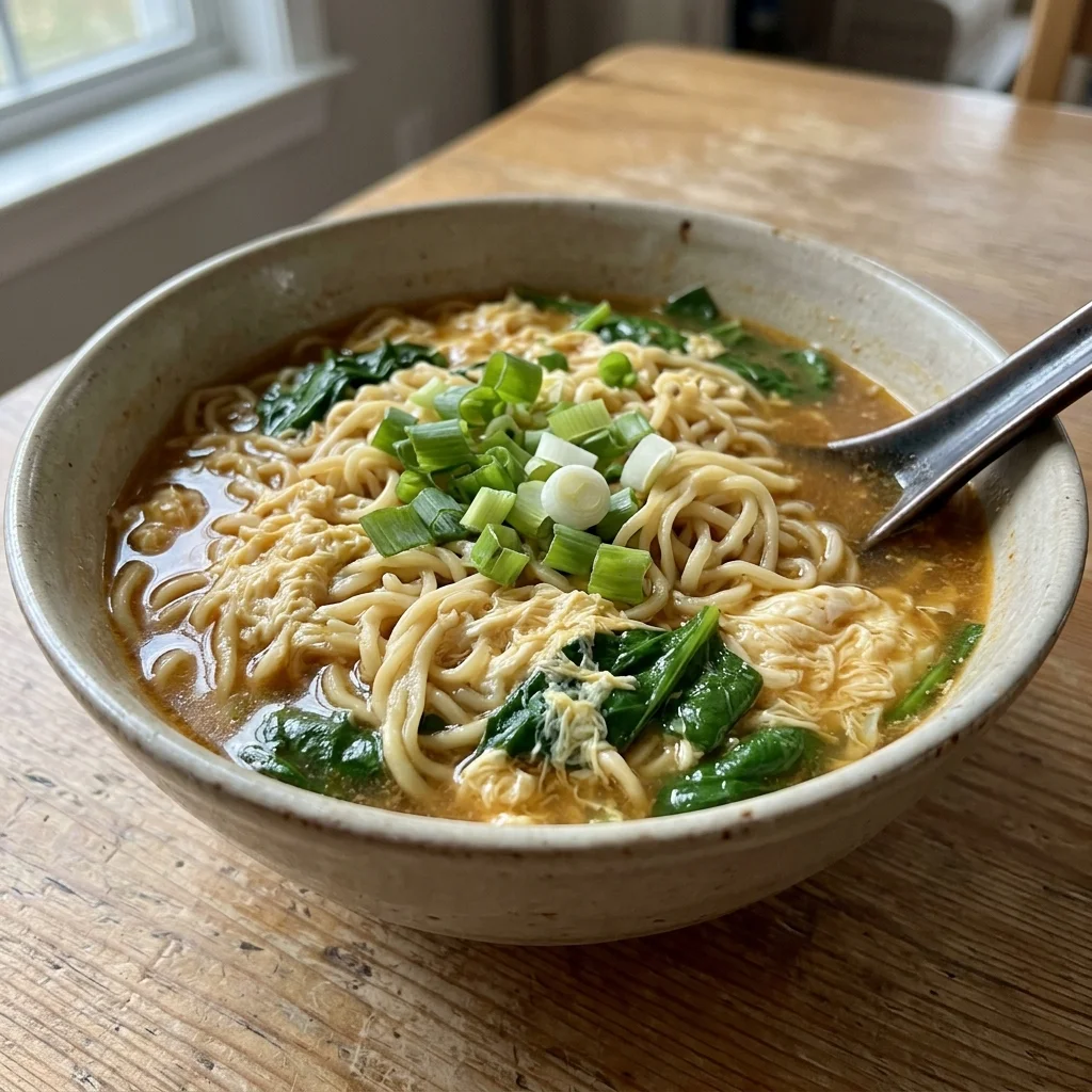 Korean Egg Drop Ramen