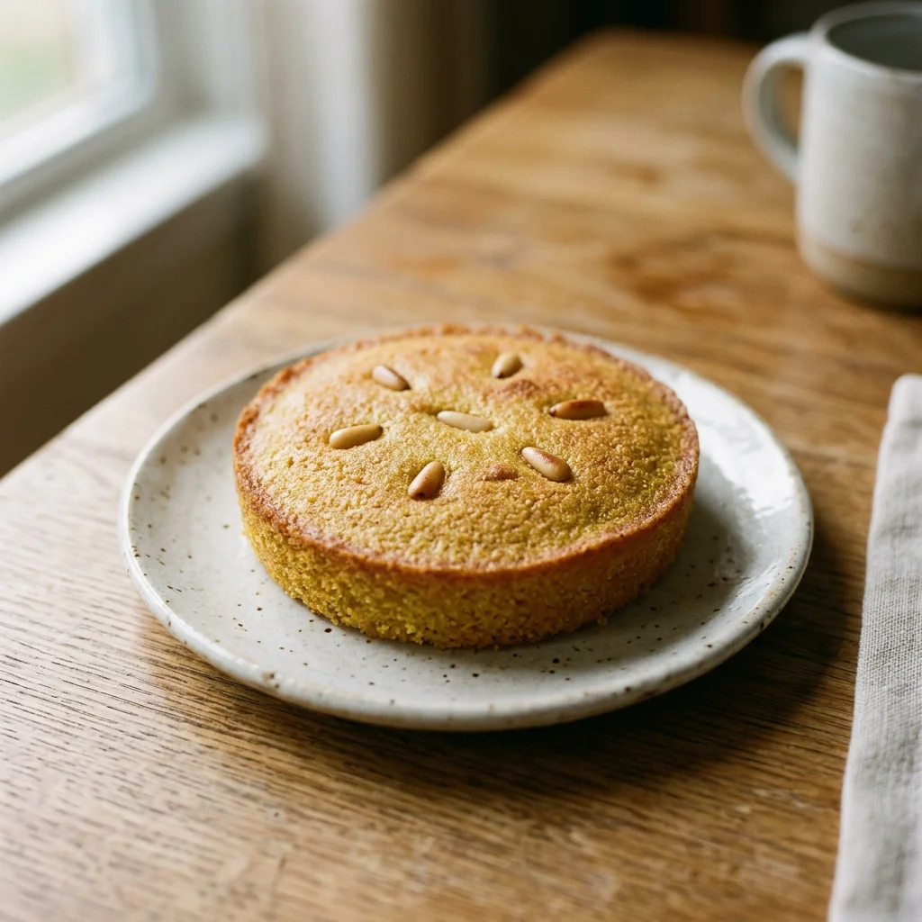 Individual Sfouf Turmeric Cake