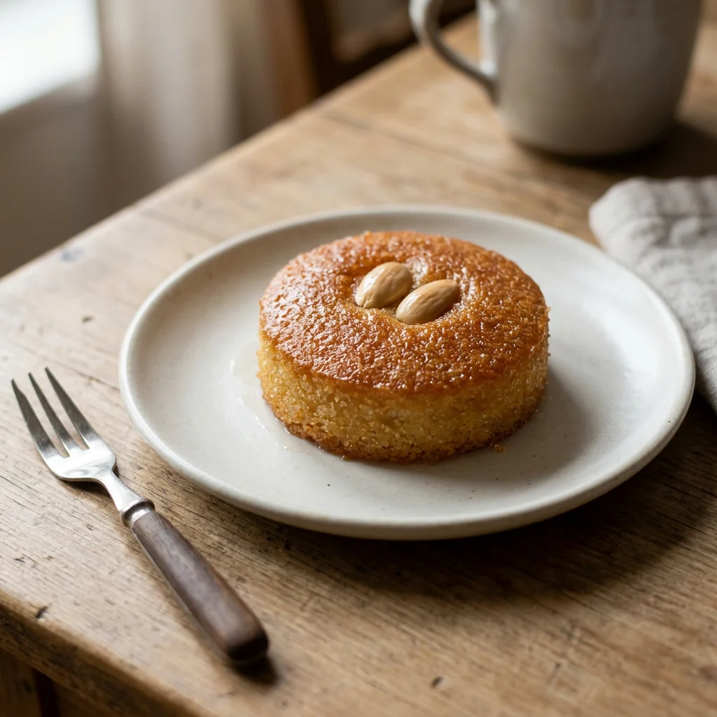 Individual Yogurt Basbousa