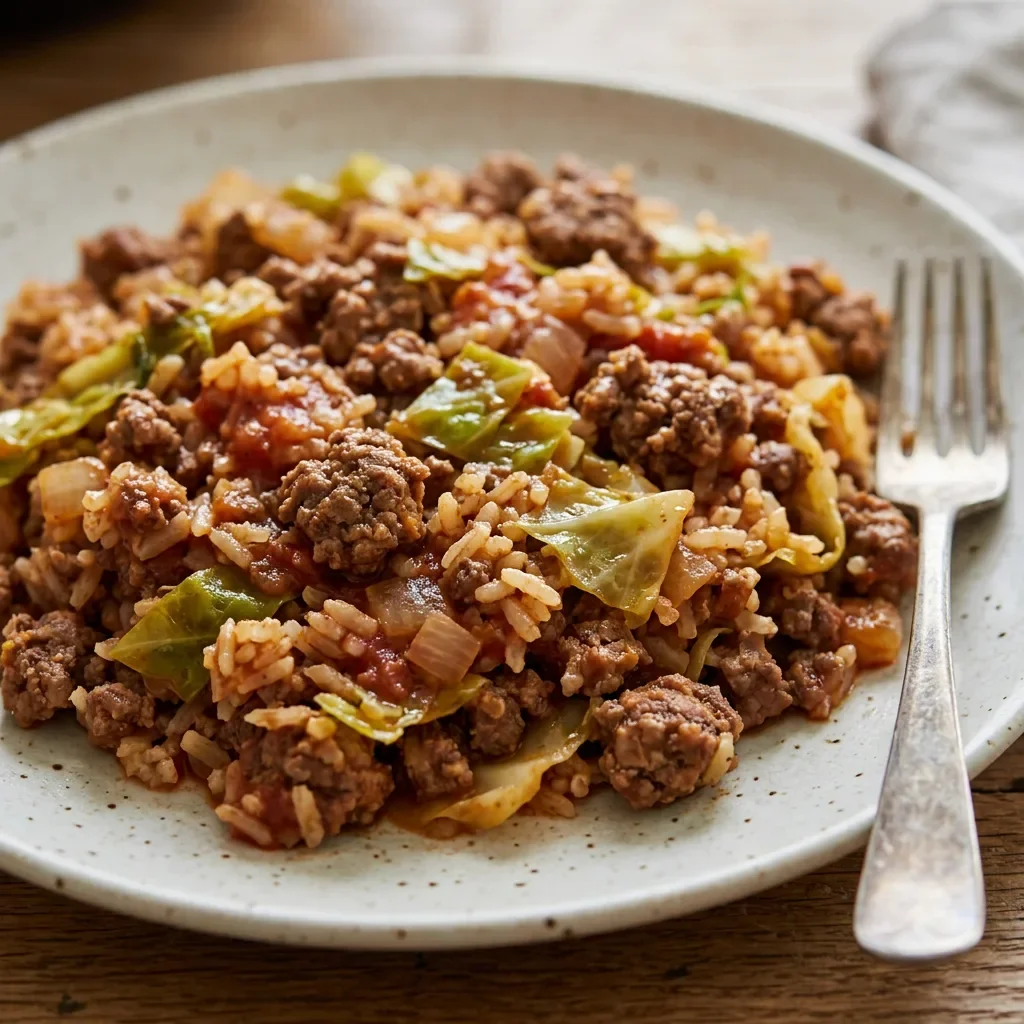 Cabbage roll skillet