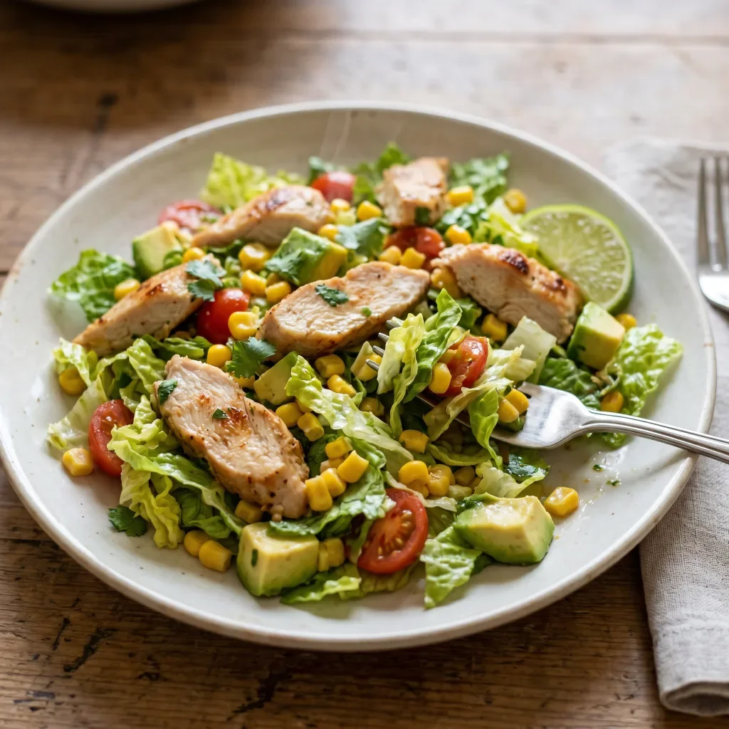 Chicken Avocado Corn Salad