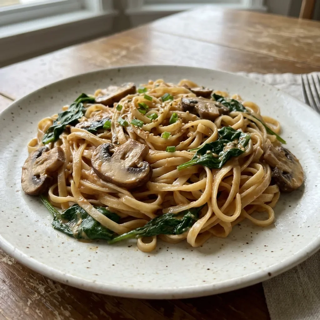 Coconut Miso Noodles