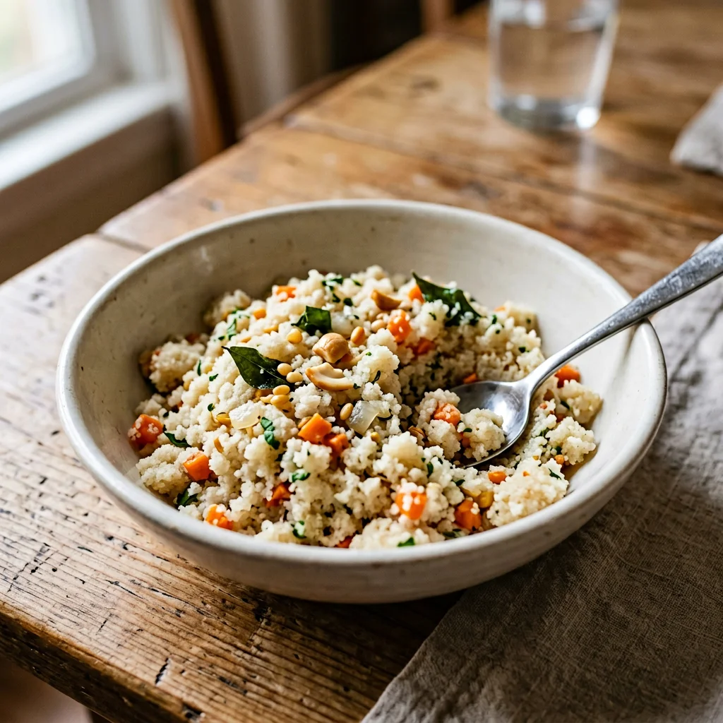 Single Mild Carrot Rava Upma