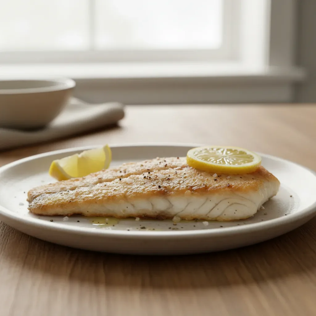 Pan-Fried White Fish