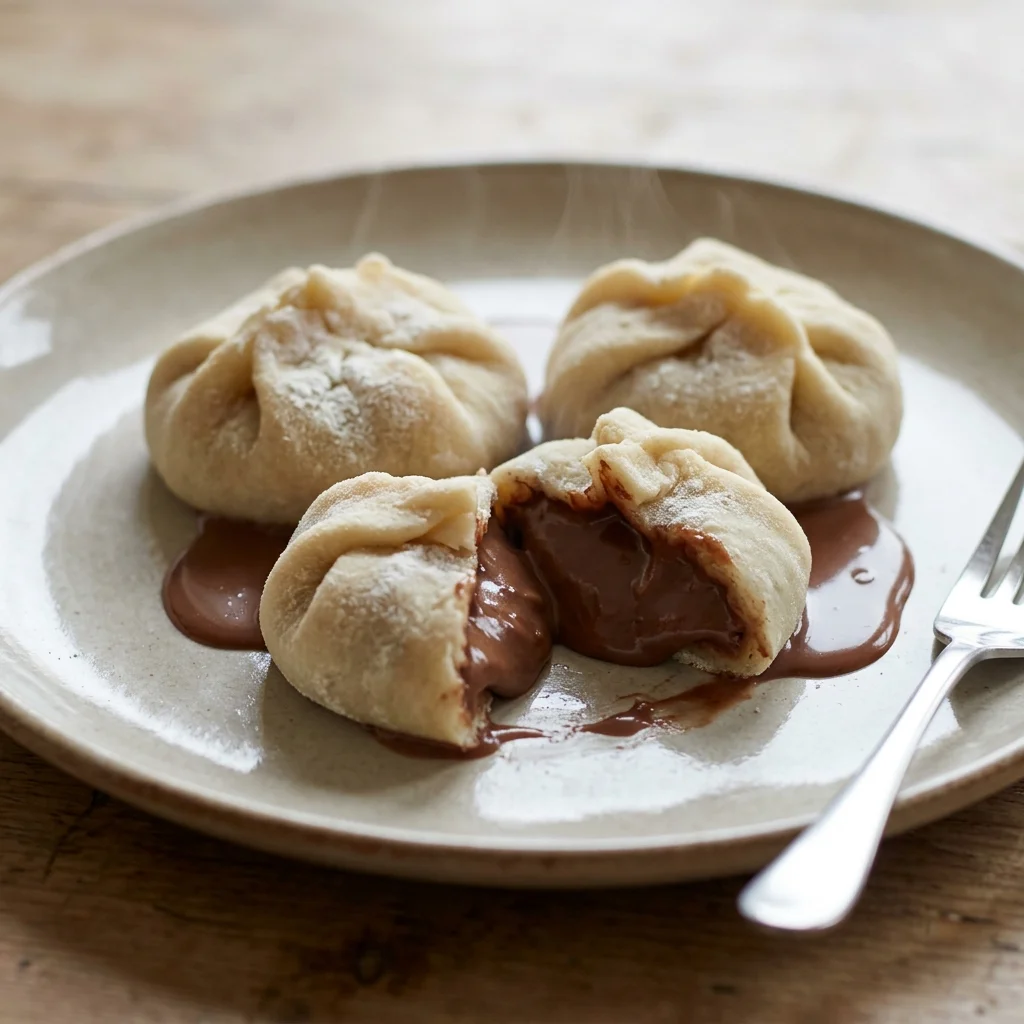 Milk Chocolate Pudding Parcels