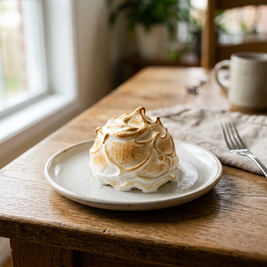 Individual Vanilla Baked Alaska