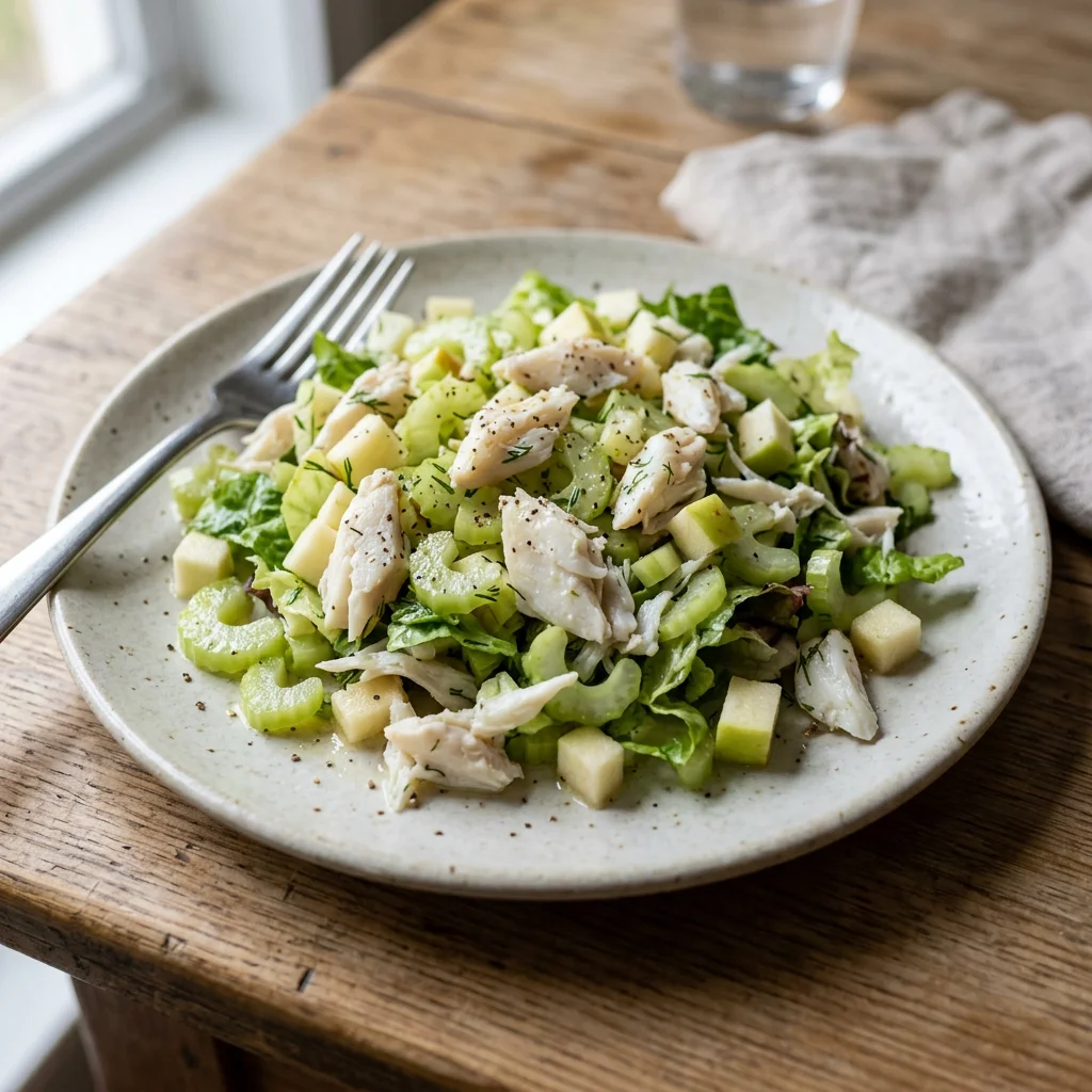 Crab Celery Apple Salad