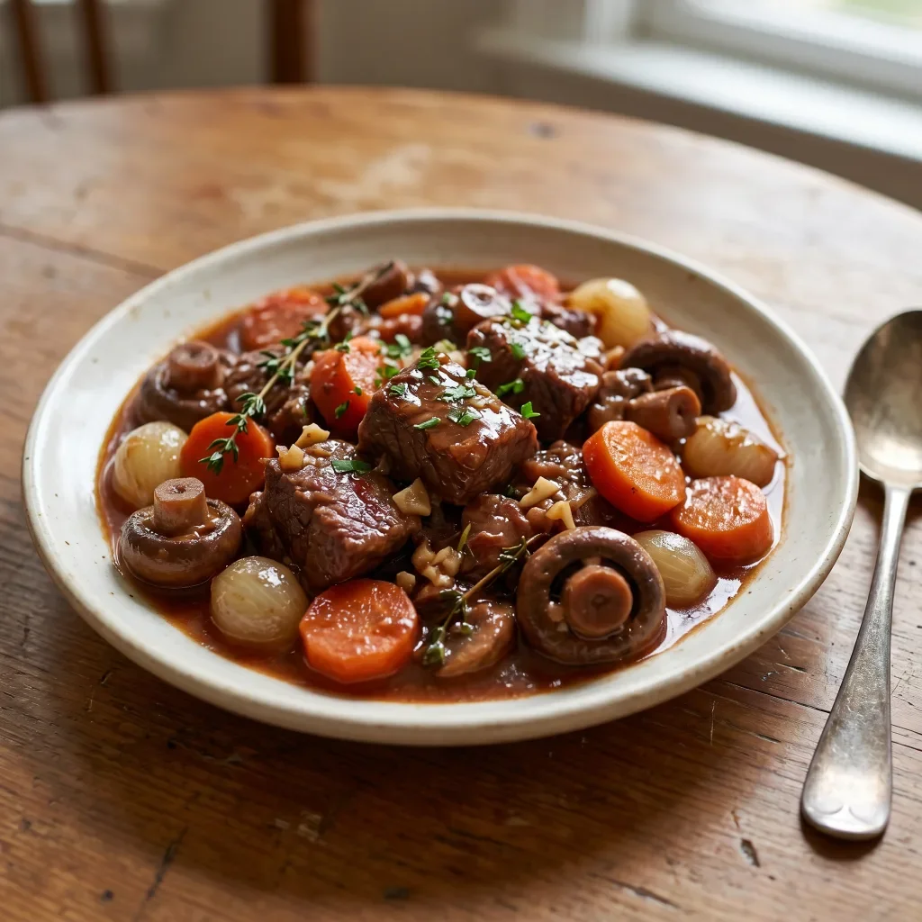 Beef Bourguignon-Style Stew