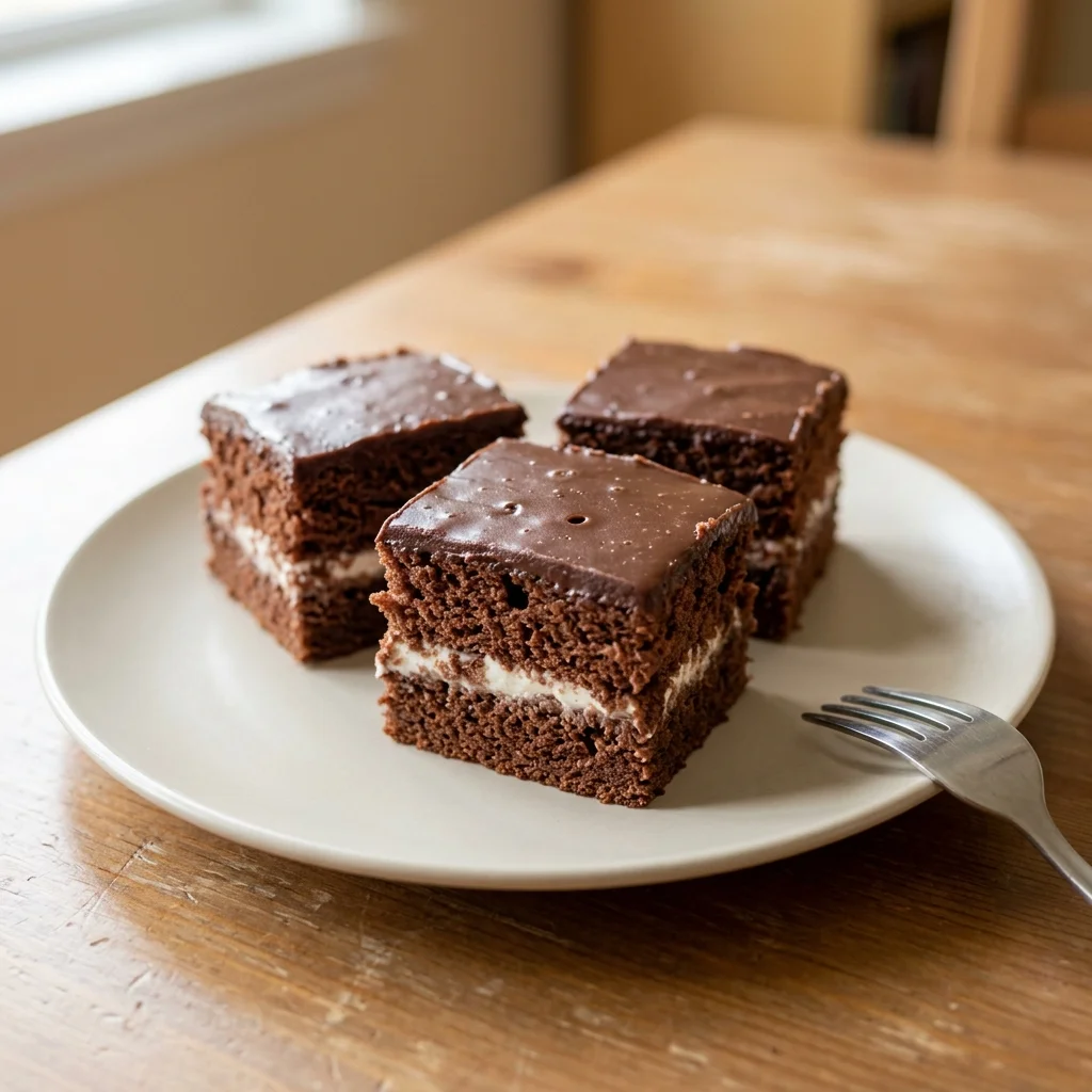 Cocoa Sour Cream Layer Cake