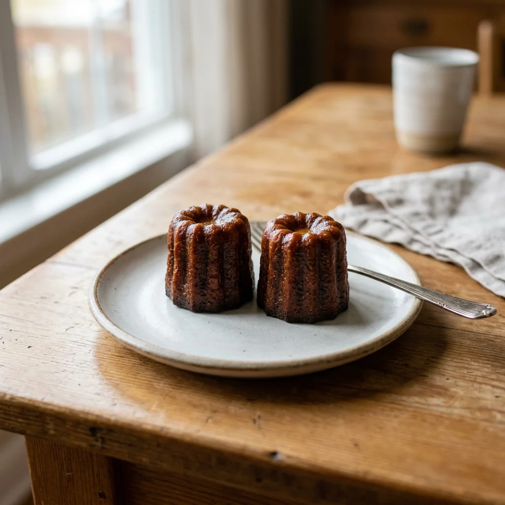 Two Rested Vanilla Caneles