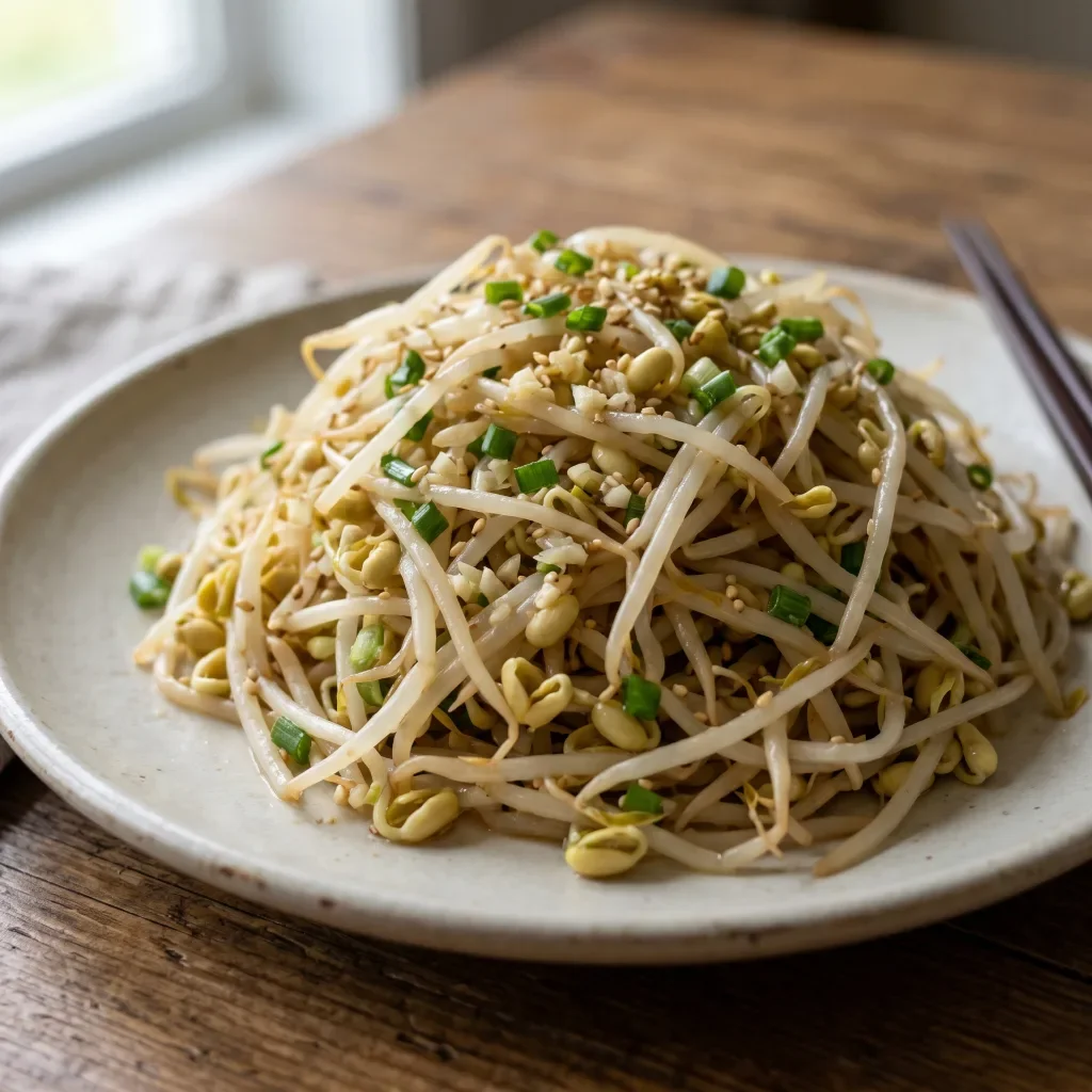 Korean Bean Sprout Salad