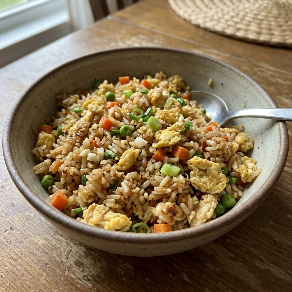Sesame Egg Fried Rice Bowl