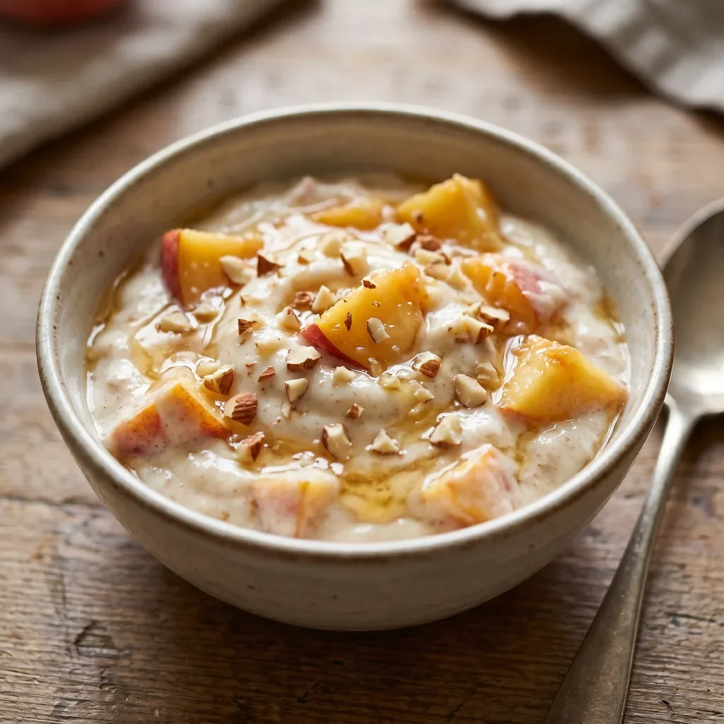 Honey Peach Yogurt Cups