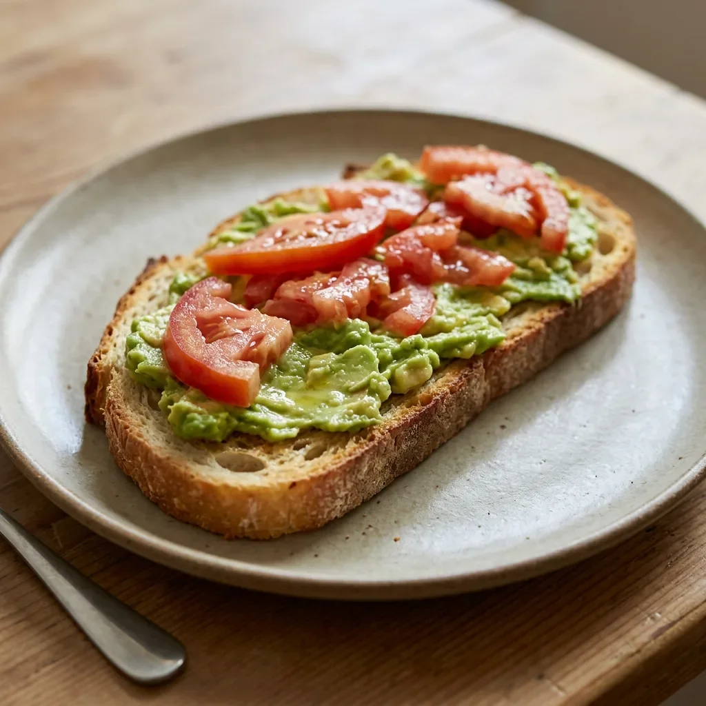 Avocado tomato toast