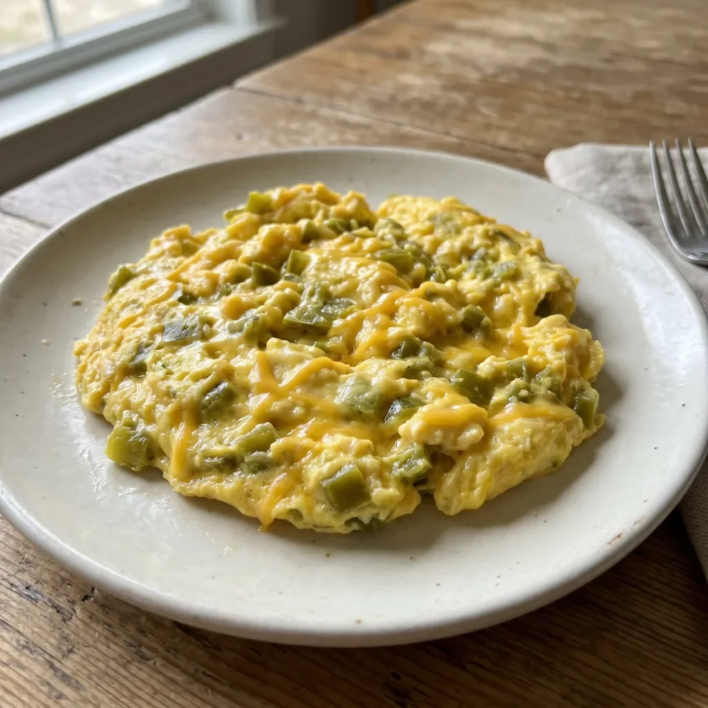 Anaheim Pepper Egg Scramble