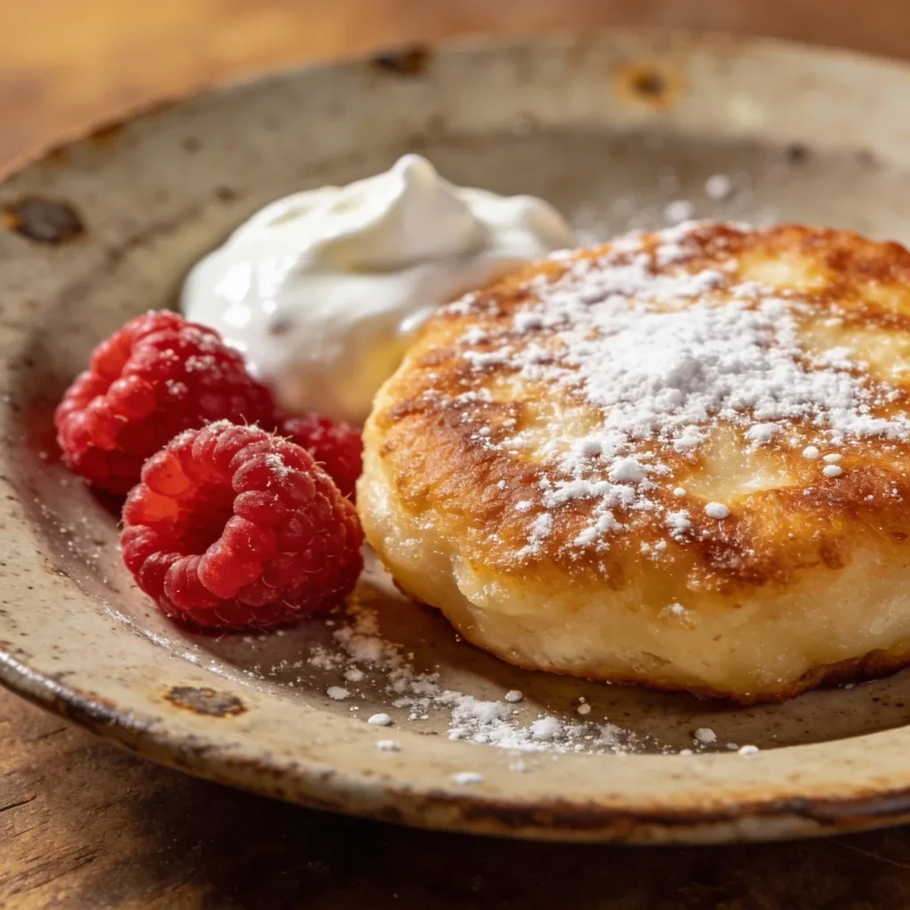 Cottage Cheese Pancakes (Syrniki)
