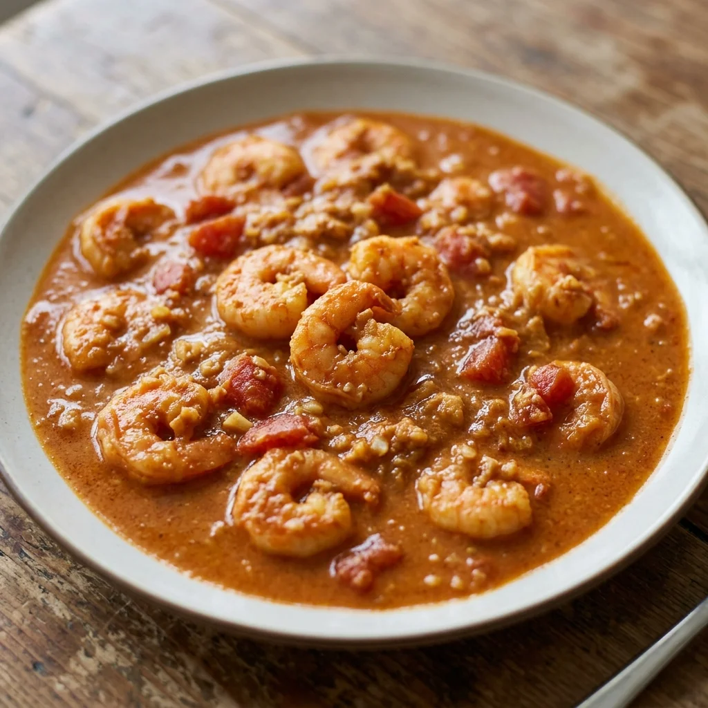 Shrimp Peanut Coconut Curry