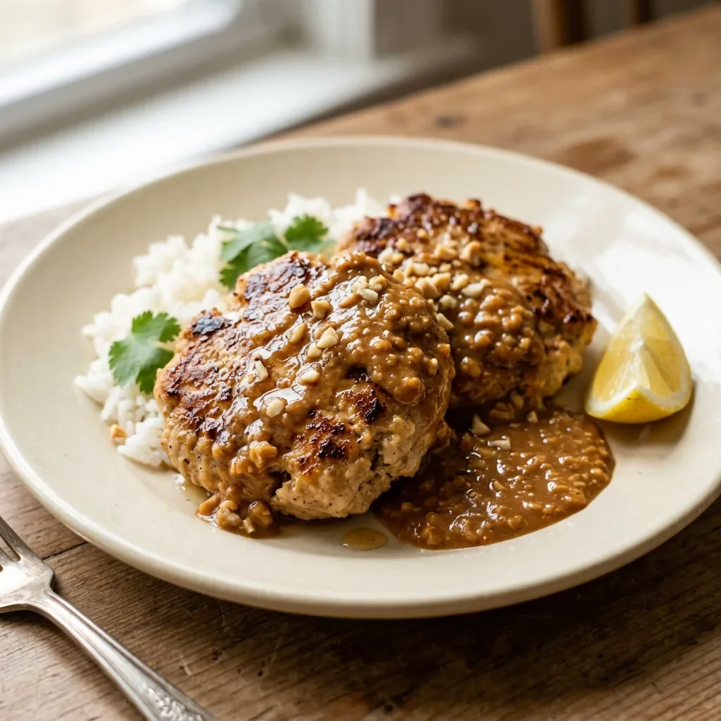 Pan Chicken Satay