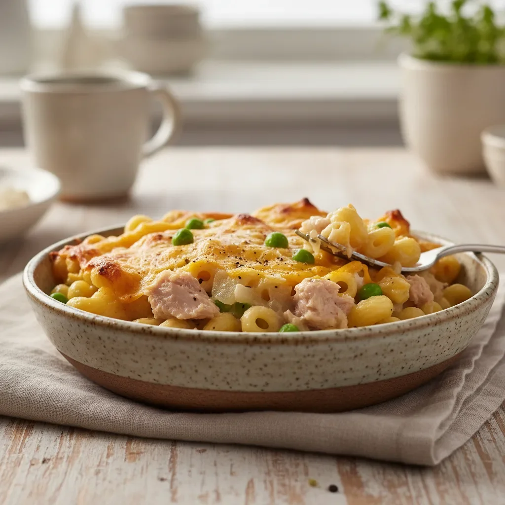 Tuna & Cheese Casserole