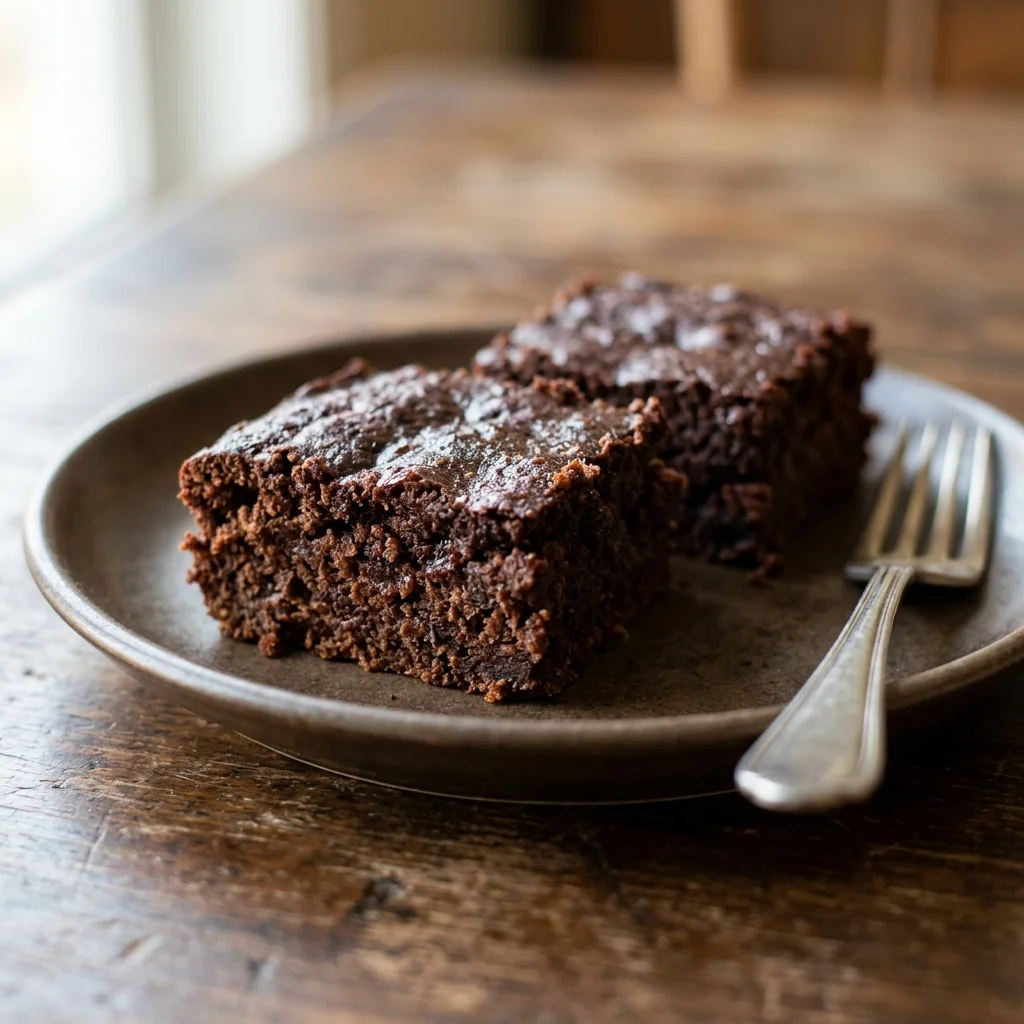 Date Almond Flour Brownie Cake