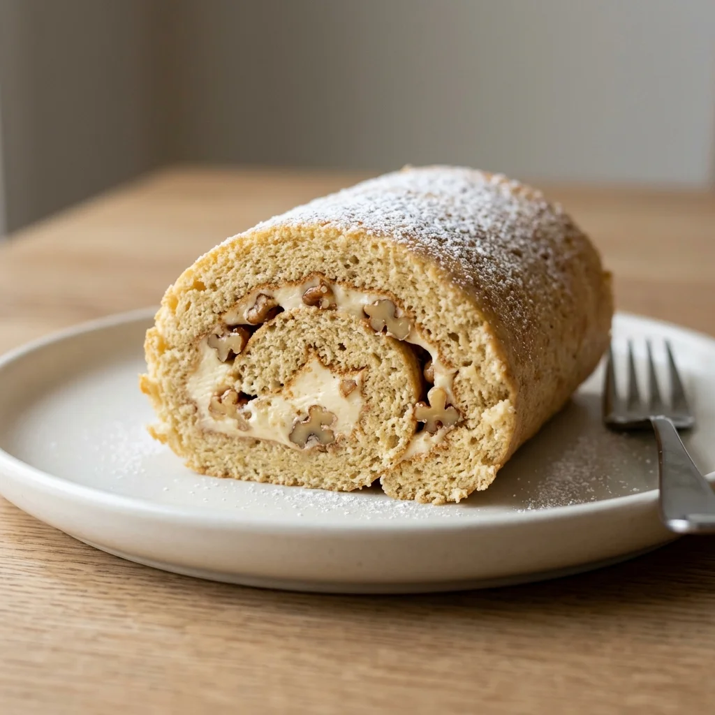 Walnut Honey Cream Roll