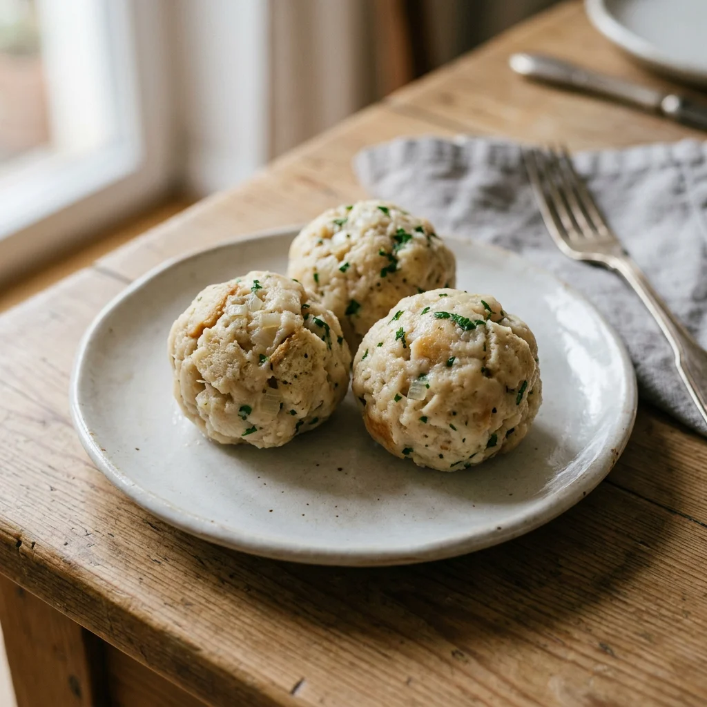 Semmelknoedel Bread Dumplings