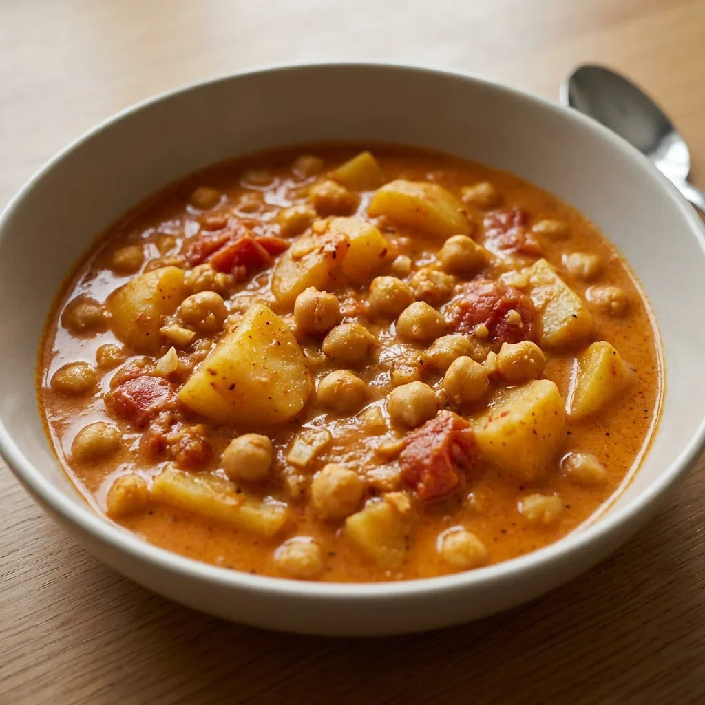 Coconut Chickpea Potato Curry