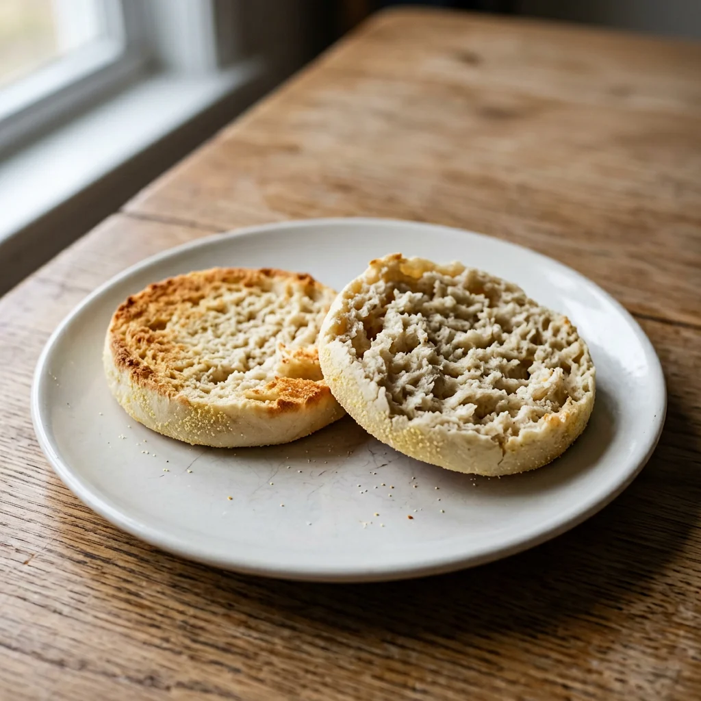 Single Prefermented English Muffin