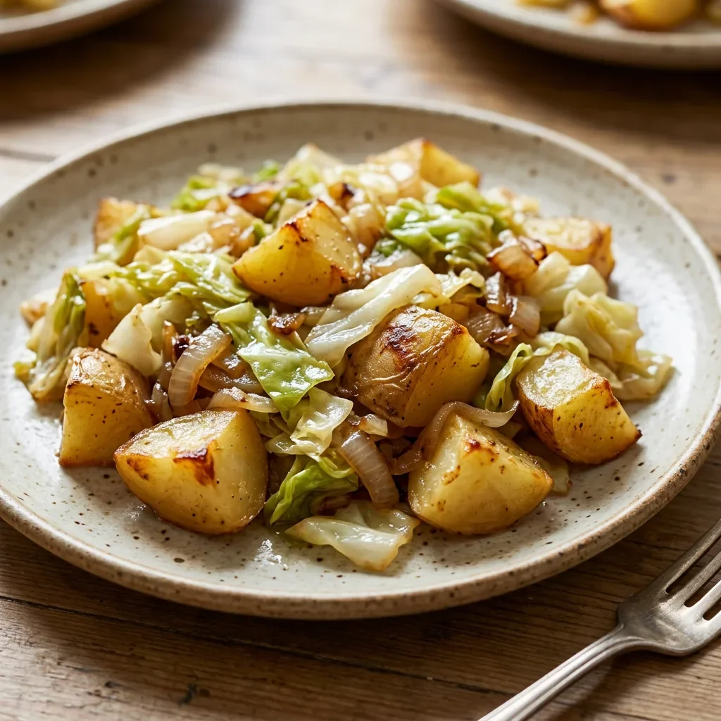 Cabbage potato skillet