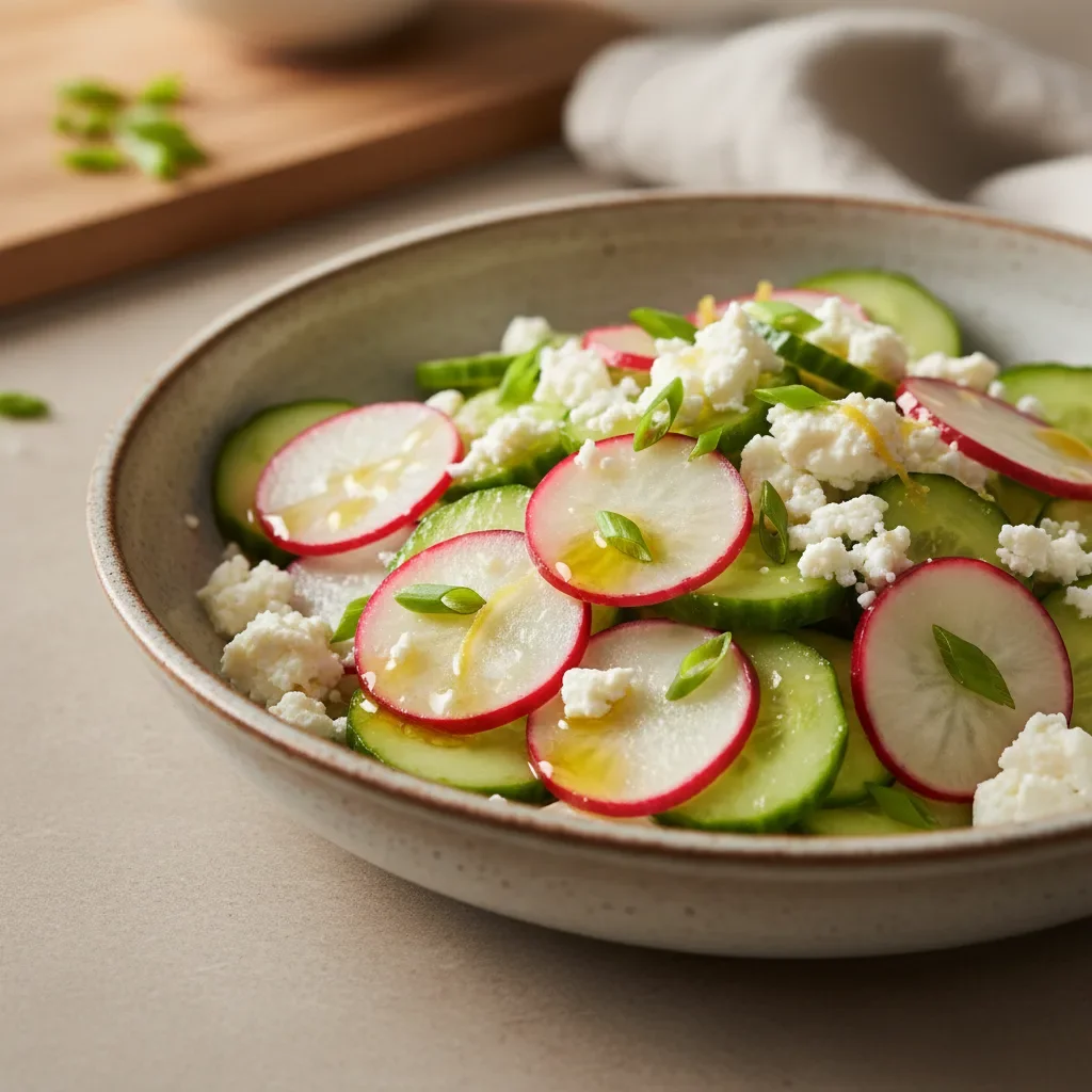 Feta & Radish Crunch Salad"