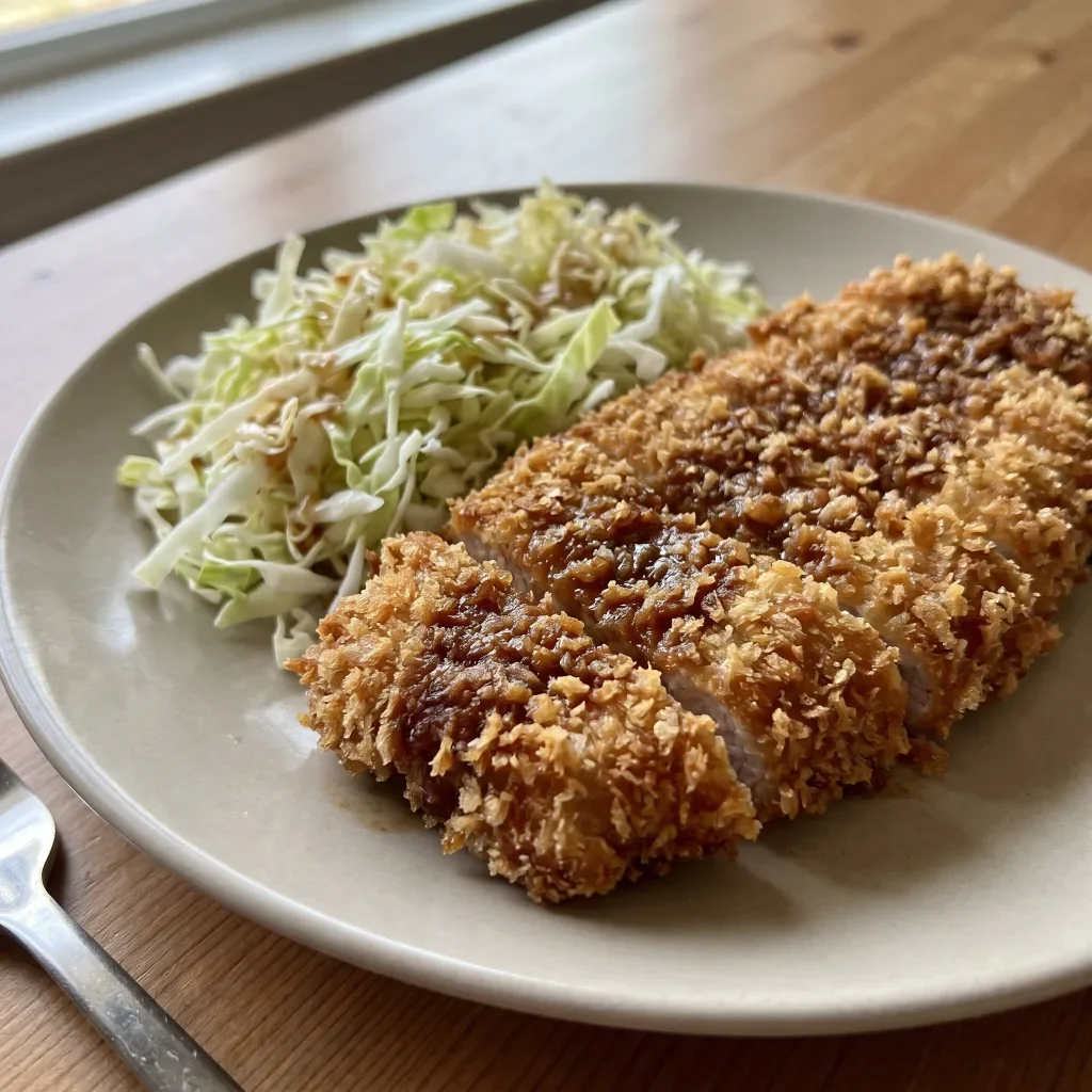 Tonkatsu-Style Pork Cutlet