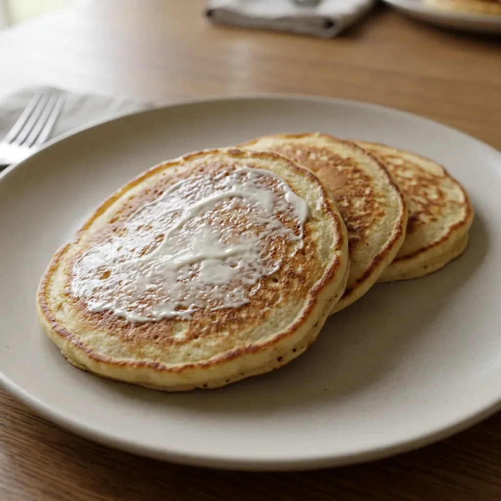 Sour cream pancakes