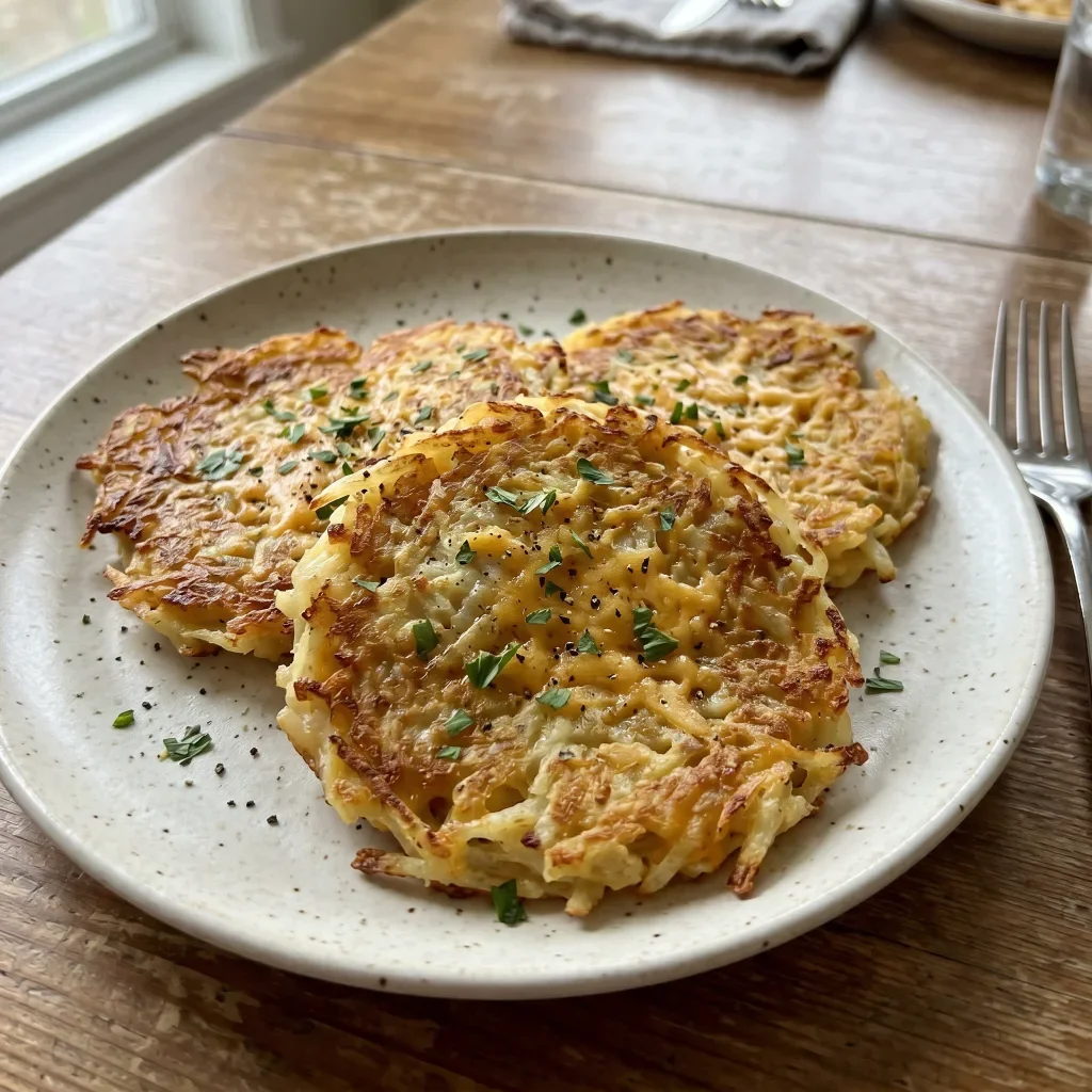 Potato Cheese Pancakes