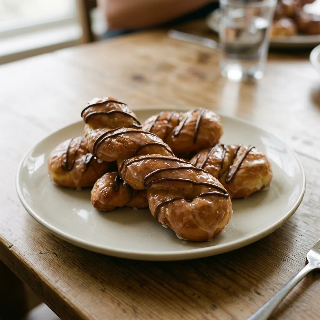 Sugar Glazed Flour Twists