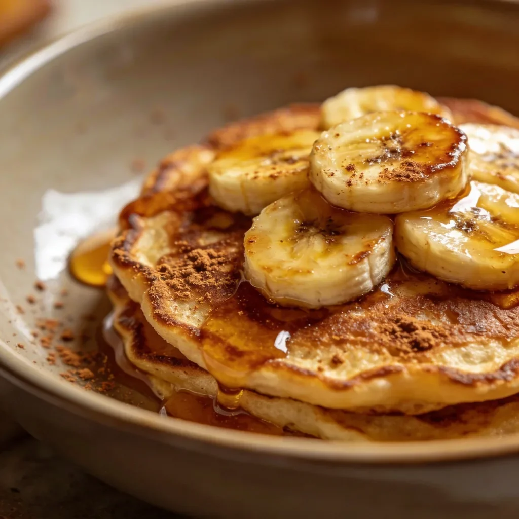 Honey Banana Pancake Bake