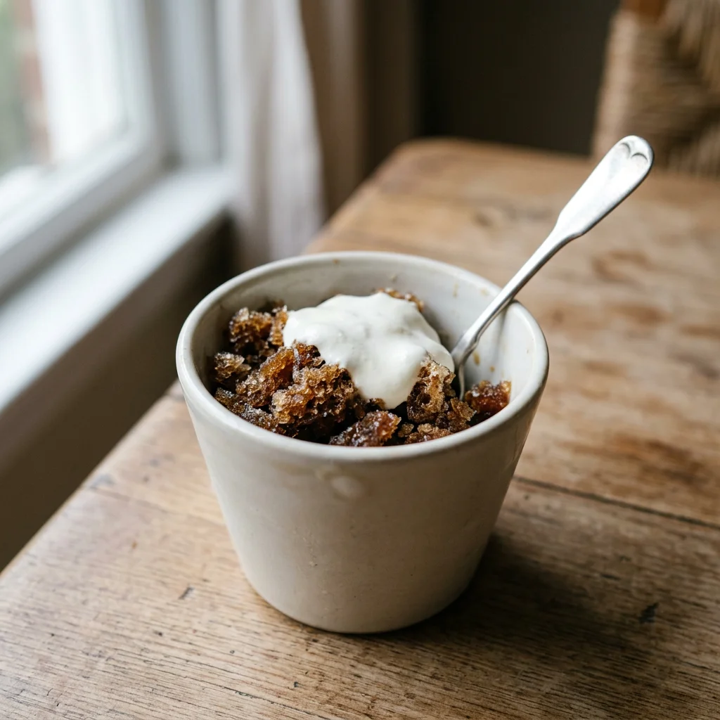 Coffee Granita with Cream