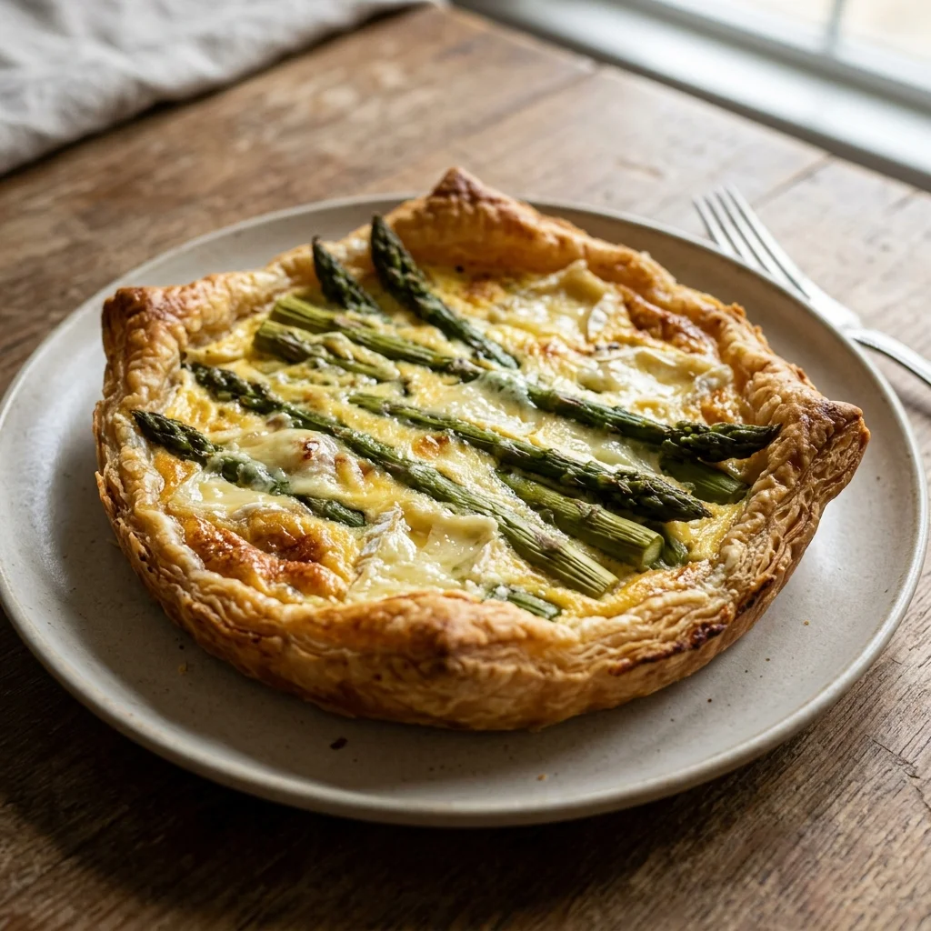 Asparagus Brie Tart