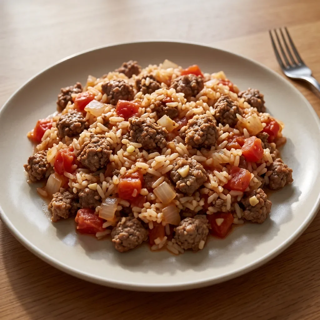 Pepper Dolma Beef Skillet