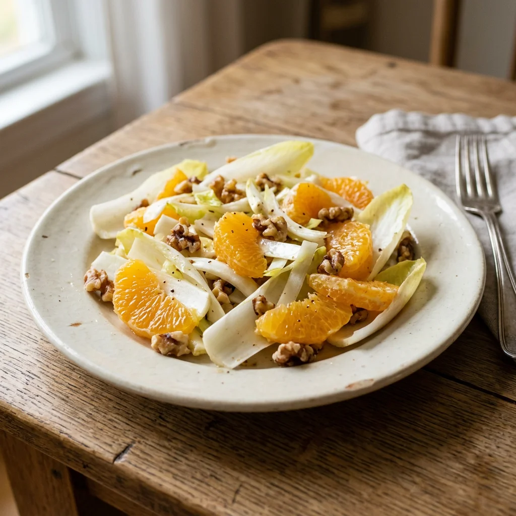 Endive Orange Walnut Salad
