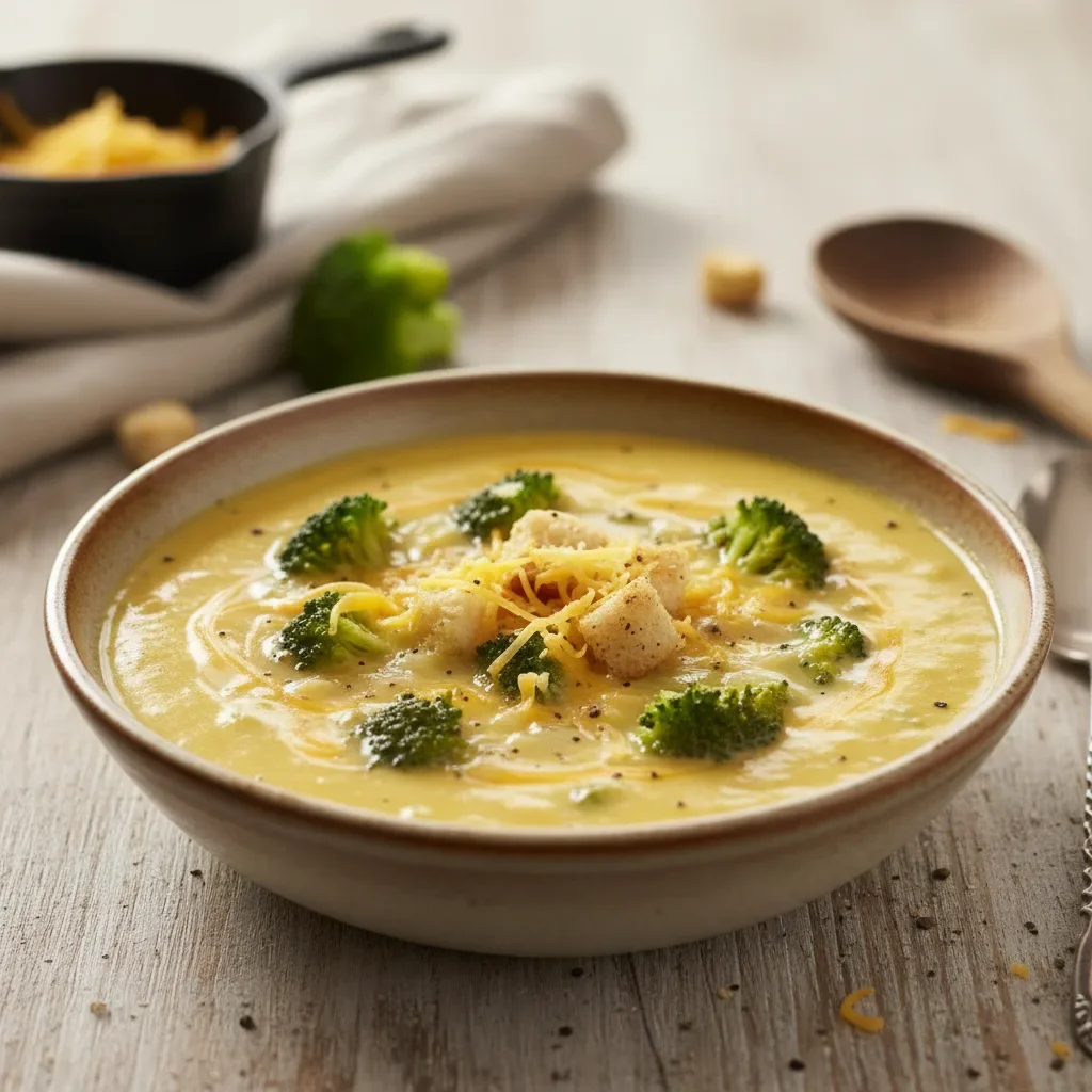 Creamy Broccoli Cheese Soup