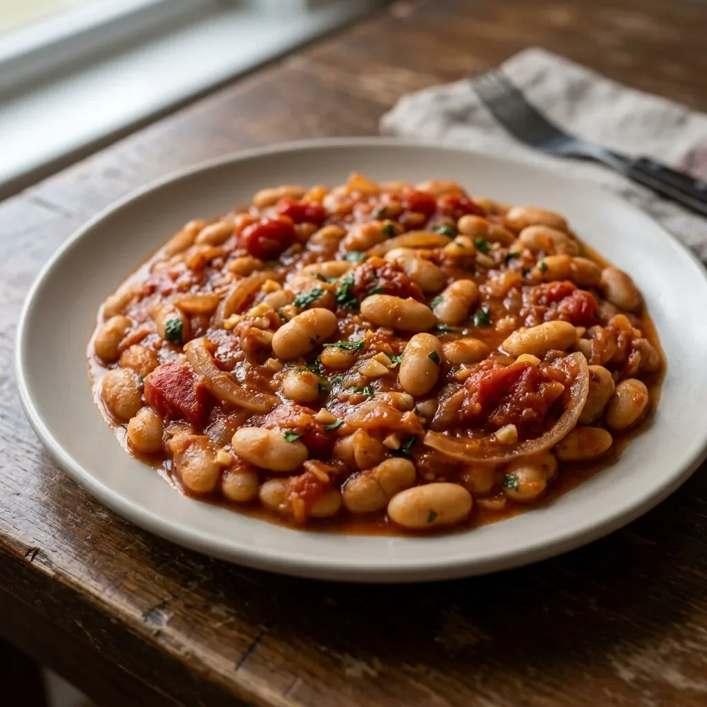 White bean plaki