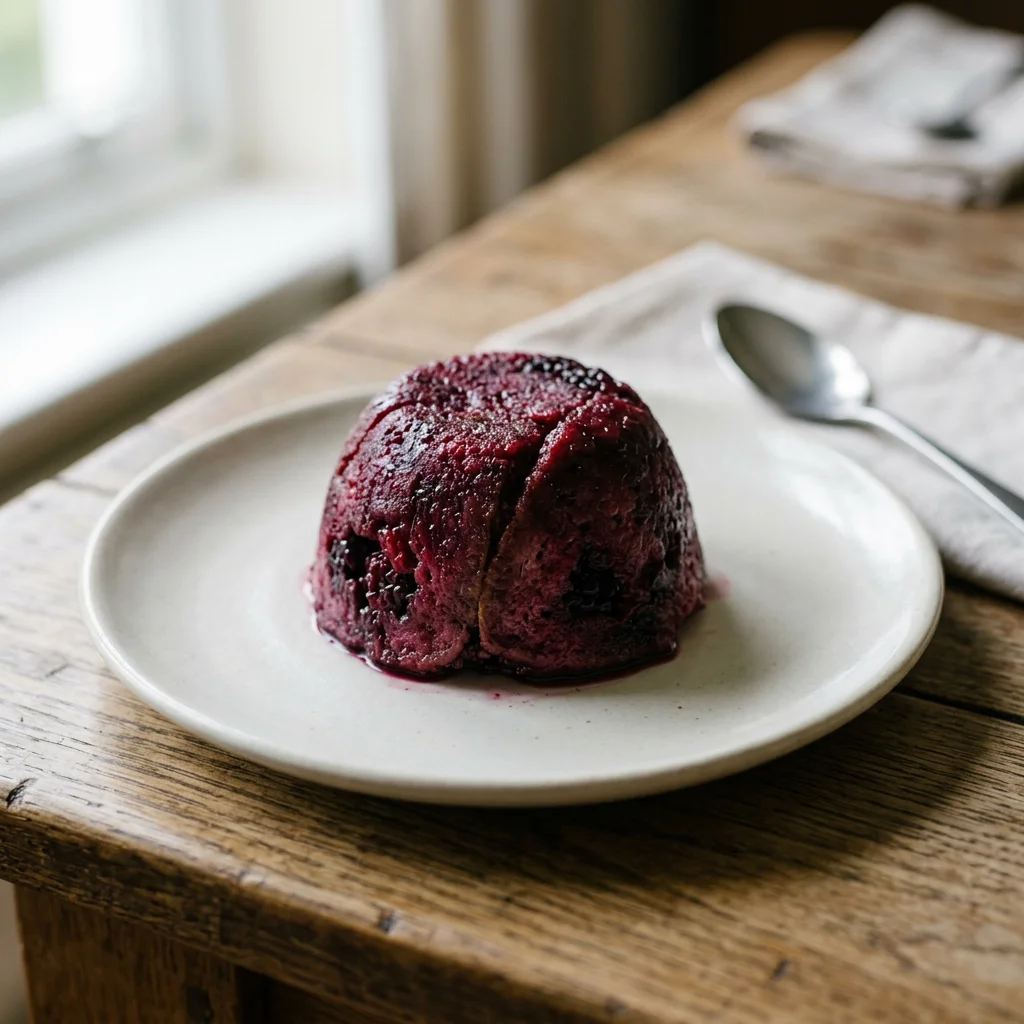 Single Summer Berry Bread Pudding