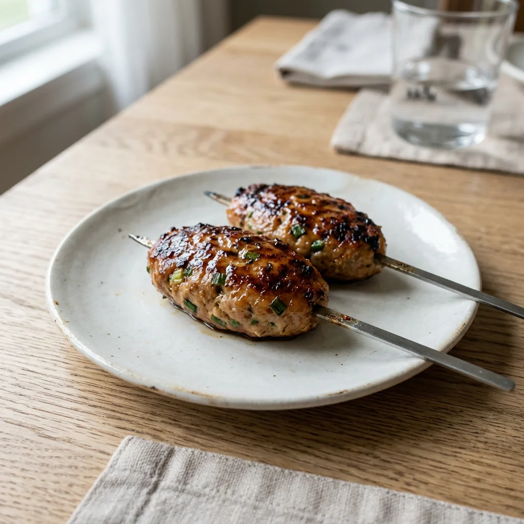 Tsukune Chicken Skewers