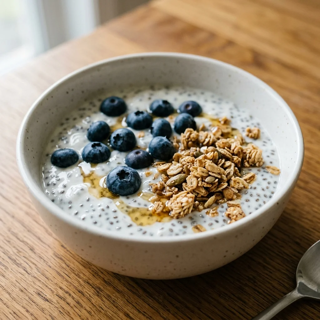 Kefir Berry Chia Bowl