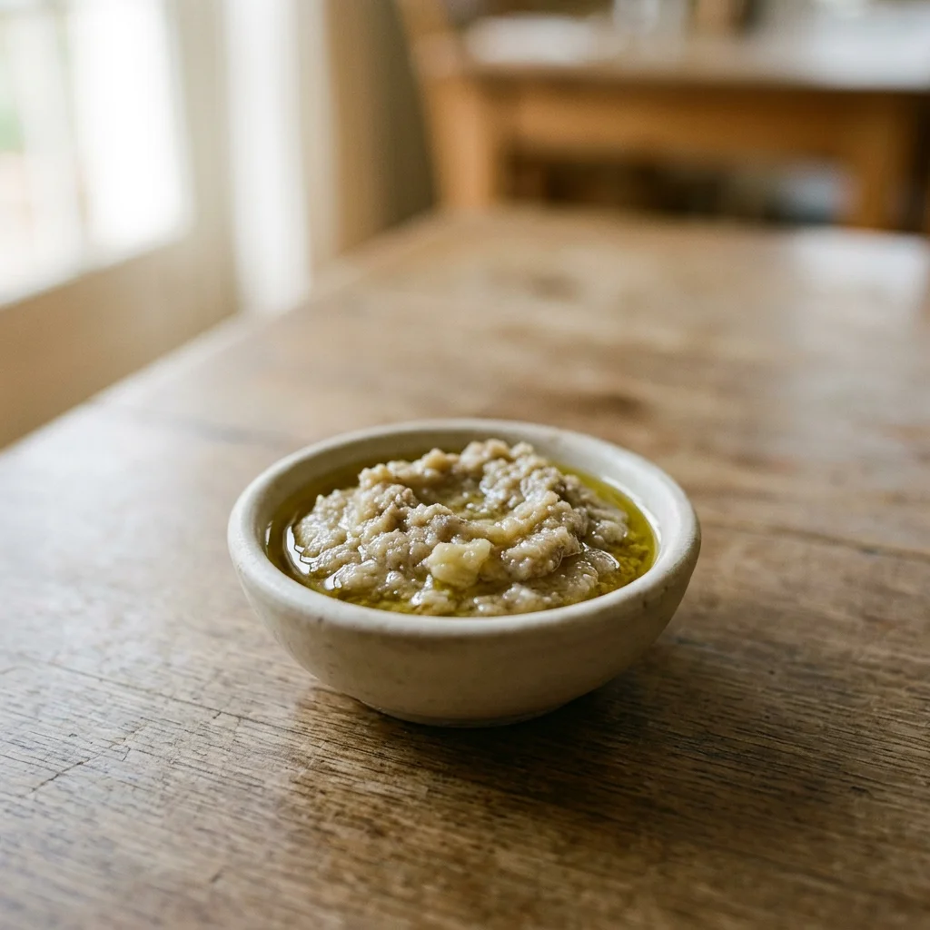 Bagna Cauda Warm Anchovy Garlic Dip