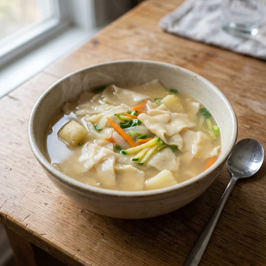 Single Vegetable Hand-Torn Sujebi