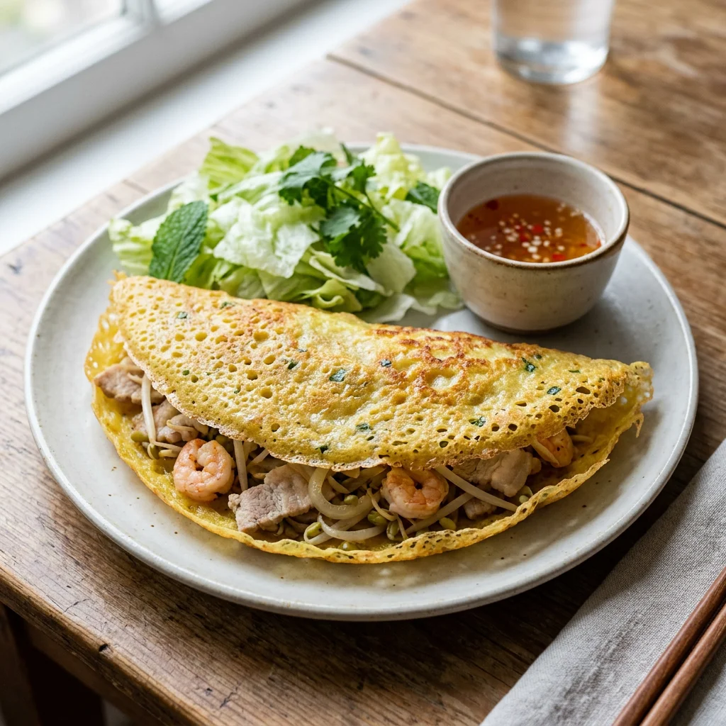 Single Pork Shrimp Banh Xeo