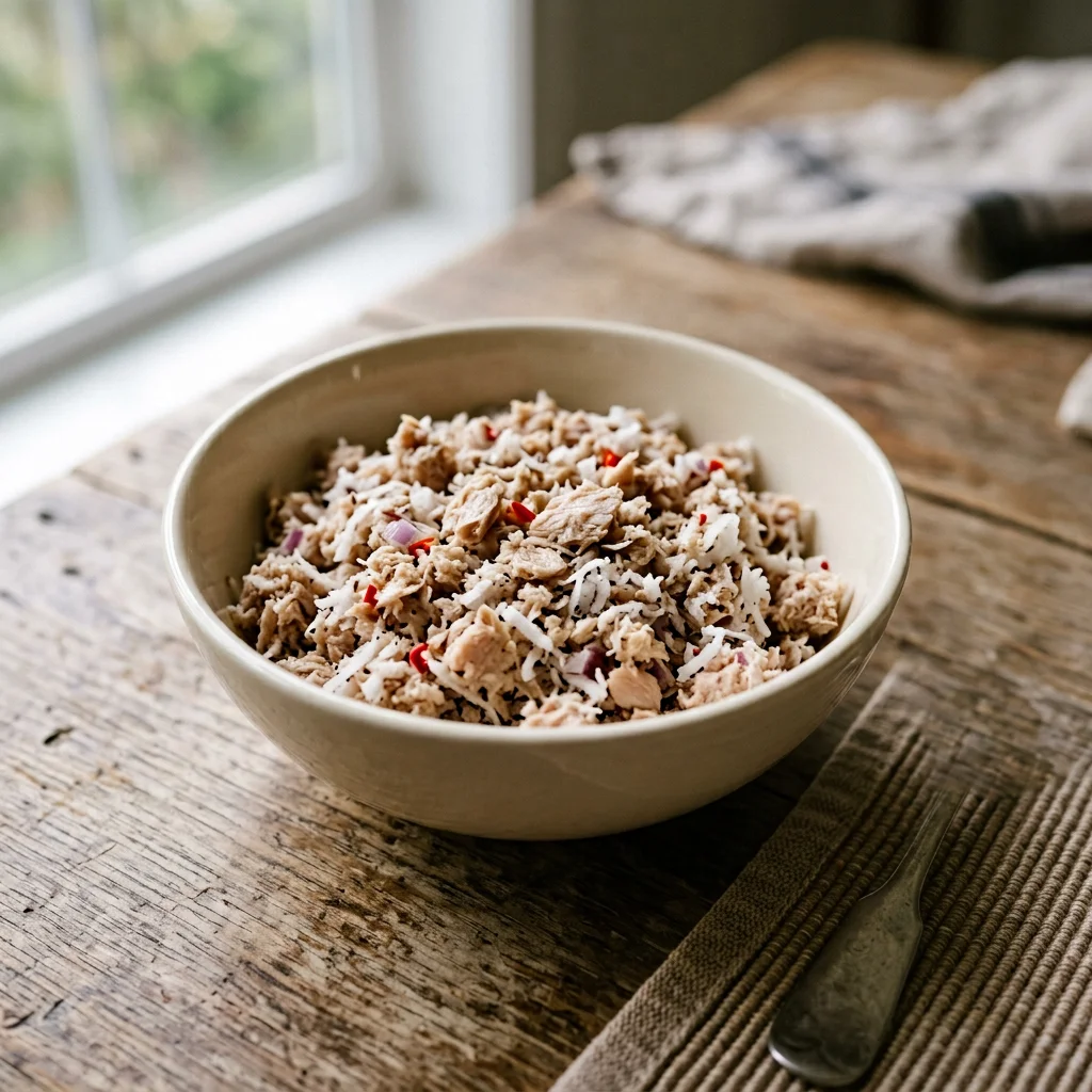Single Mas Huni Coconut Tuna Bowl
