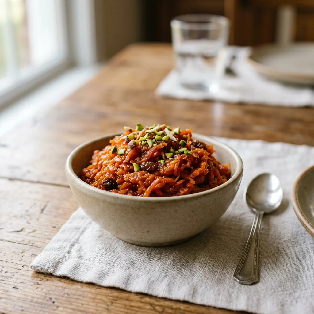 Single Gajar Halwa Carrot Dessert